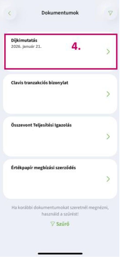 OTP Bank - Mobilapplikáció — képernyőkép
