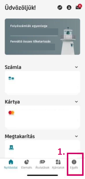 UniCredit Bank - Mobilapplikáció — képernyőkép